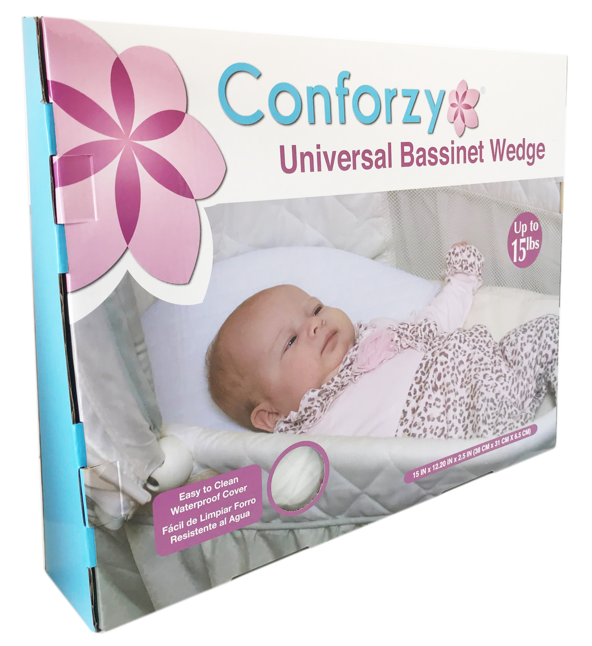 Universal top bassinet wedge
